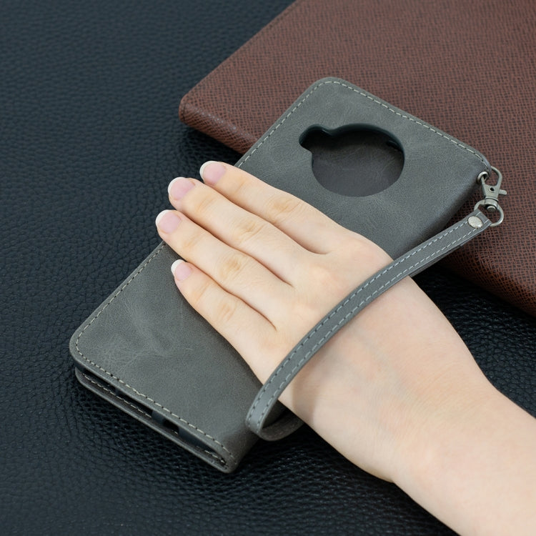 For Xiaomi Mi 10T Lite 5G Retro Lambskin Texture Pure Color Horizontal Flip PU Leather Case with Holder & Card Slots & Wallet & Lanyard