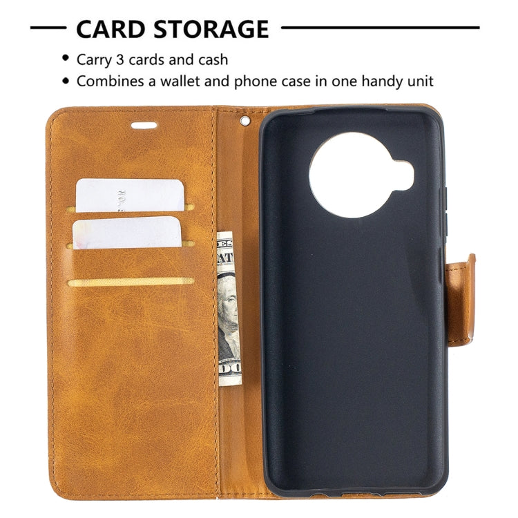 For Xiaomi Mi 10T Lite 5G Retro Lambskin Texture Pure Color Horizontal Flip PU Leather Case with Holder & Card Slots & Wallet & Lanyard