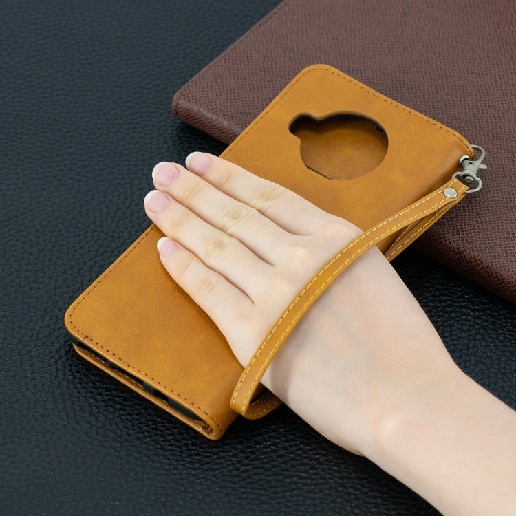 For Xiaomi Mi 10T Lite 5G Retro Lambskin Texture Pure Color Horizontal Flip PU Leather Case with Holder & Card Slots & Wallet & Lanyard