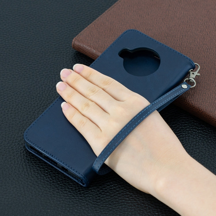 For Xiaomi Mi 10T Lite 5G Retro Lambskin Texture Pure Color Horizontal Flip PU Leather Case with Holder & Card Slots & Wallet & Lanyard