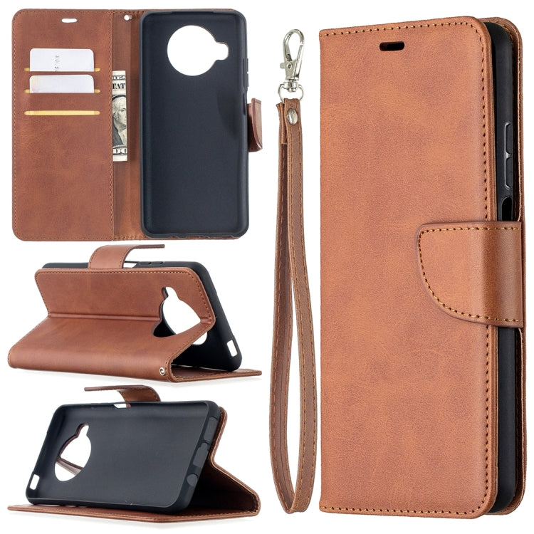 For Xiaomi Mi 10T Lite 5G Retro Lambskin Texture Pure Color Horizontal Flip PU Leather Case with Holder & Card Slots & Wallet & Lanyard