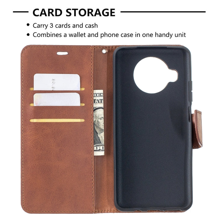 For Xiaomi Mi 10T Lite 5G Retro Lambskin Texture Pure Color Horizontal Flip PU Leather Case with Holder & Card Slots & Wallet & Lanyard
