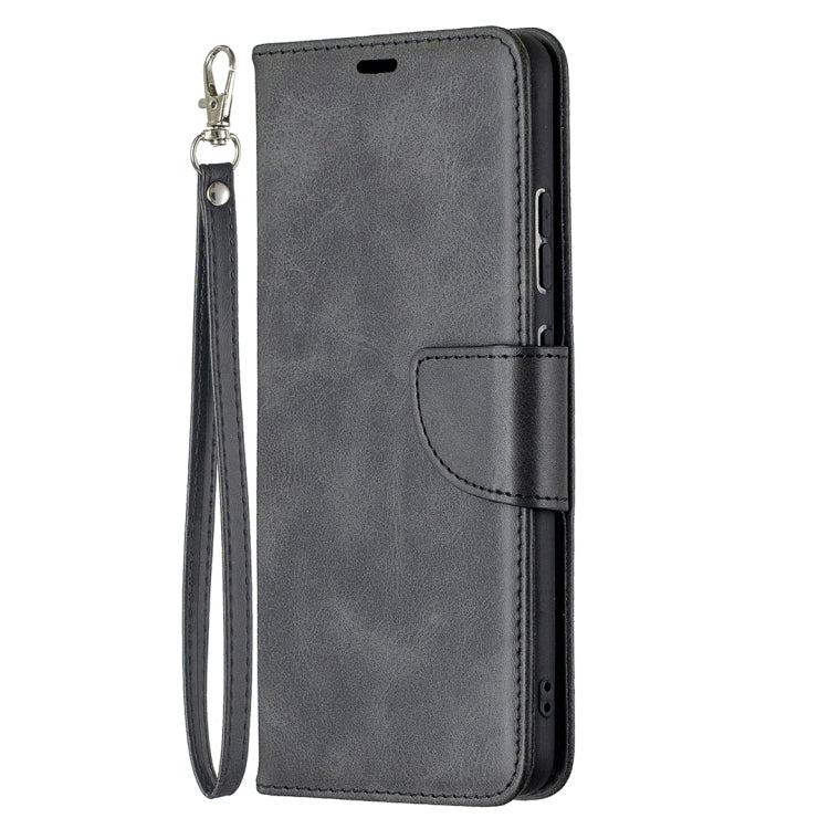 For Nokia 2.4 Retro Lambskin Texture Pure Color Horizontal Flip PU Leather Case with Holder & Card Slots & Wallet & Lanyard