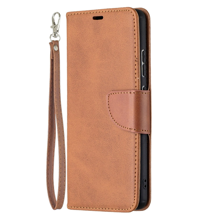 For Nokia 2.4 Retro Lambskin Texture Pure Color Horizontal Flip PU Leather Case with Holder & Card Slots & Wallet & Lanyard