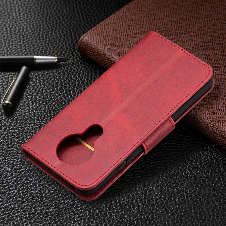 For Nokia 3.4 Retro Lambskin Texture Pure Color Horizontal Flip PU Leather Case with Holder & Card Slots & Wallet & Lanyard