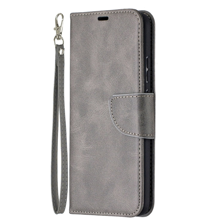 For Nokia 3.4 Retro Lambskin Texture Pure Color Horizontal Flip PU Leather Case with Holder & Card Slots & Wallet & Lanyard