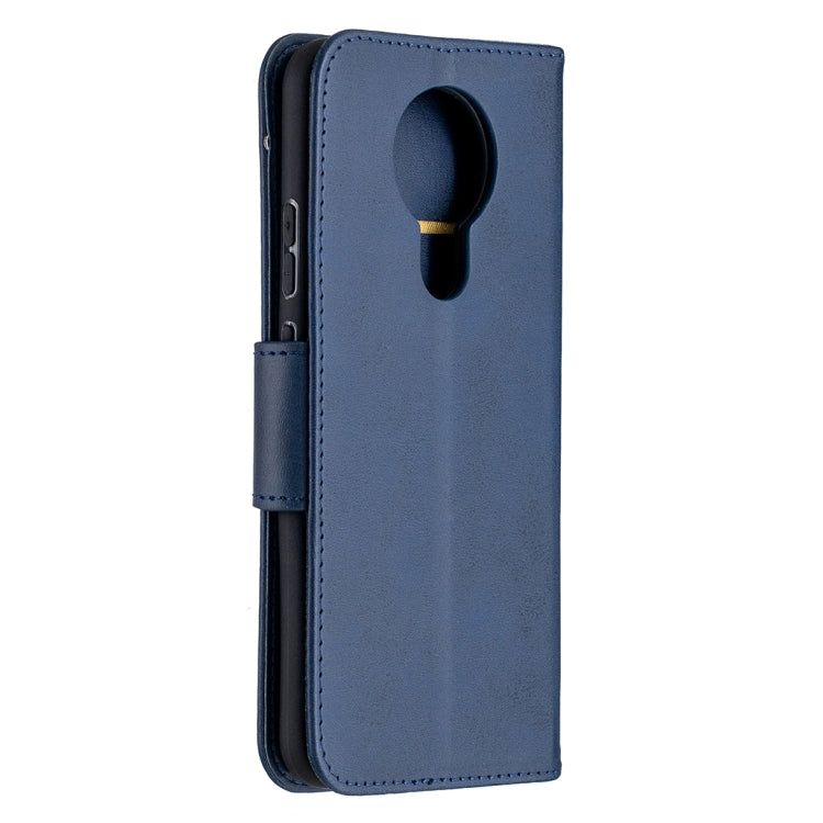 For Nokia 3.4 Retro Lambskin Texture Pure Color Horizontal Flip PU Leather Case with Holder & Card Slots & Wallet & Lanyard