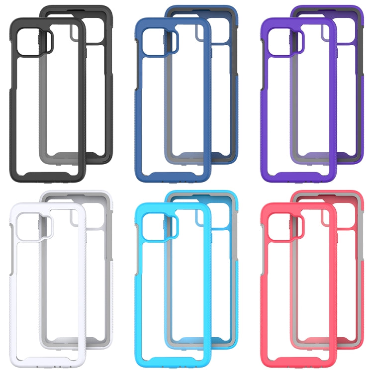 For Motorola Moto G 5G Plus Starry Sky Solid Color Series Shockproof PC + TPU Protective Case