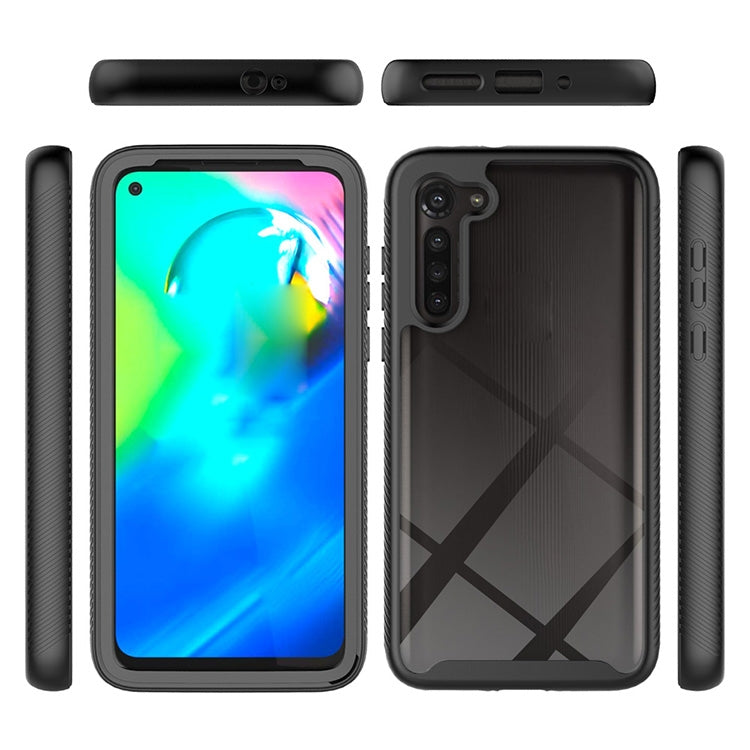 For Motorola Moto G8 Power (EU Version) Starry Sky Solid Color Series Shockproof PC + TPU Protective Case