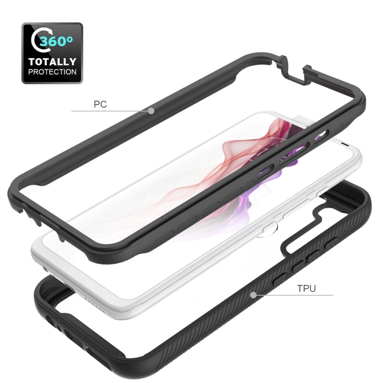 For Motorola Moto One Fusion Plus Starry Sky Solid Color Series Shockproof PC + TPU Protective Case