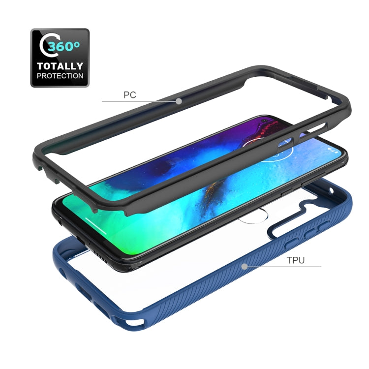 For Motorola Moto G Stylus Starry Sky Solid Color Series Shockproof PC + TPU Protective Case