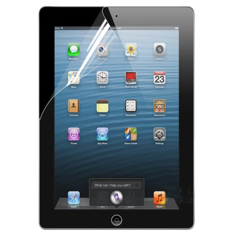 25 PCS Full Screen HD PET Screen Protector For iPad 4 / 3 / 2