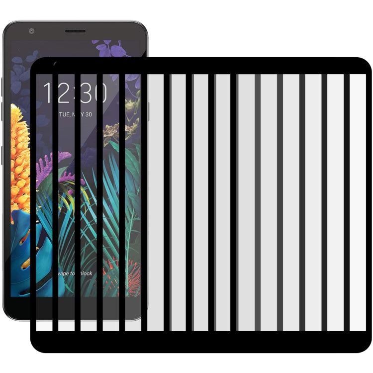 For LG K30 (2019) 25 PCS Full Glue Full Screen Tempered Glass Film