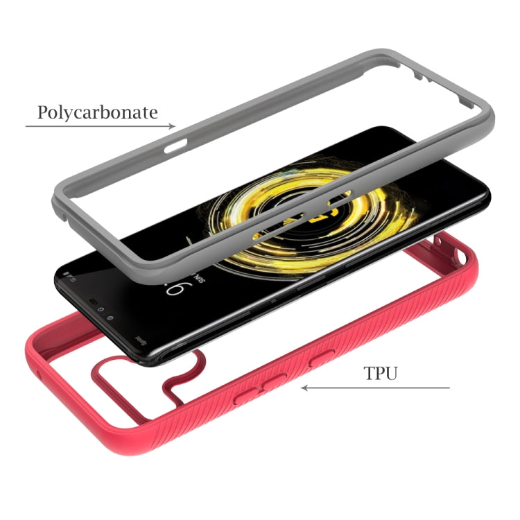 For LG V50 ThinQ 5G Starry Sky Solid Color Series Shockproof PC + TPU Protective Case