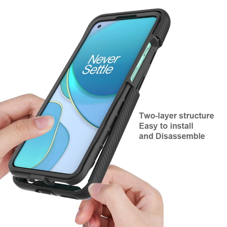 For OnePlus 8T Starry Sky Solid Color Series Shockproof PC + TPU Protective Case