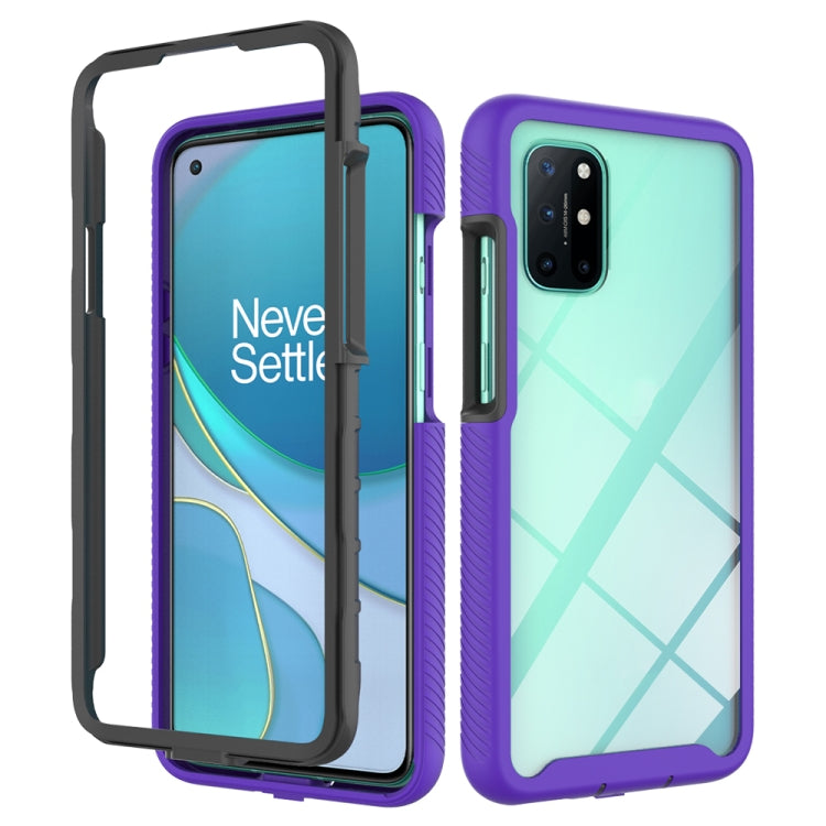 For OnePlus 8T Starry Sky Solid Color Series Shockproof PC + TPU Protective Case
