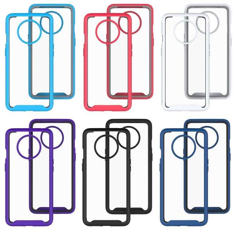 For OnePlus 7T Starry Sky Solid Color Series Shockproof PC + TPU Protective Case