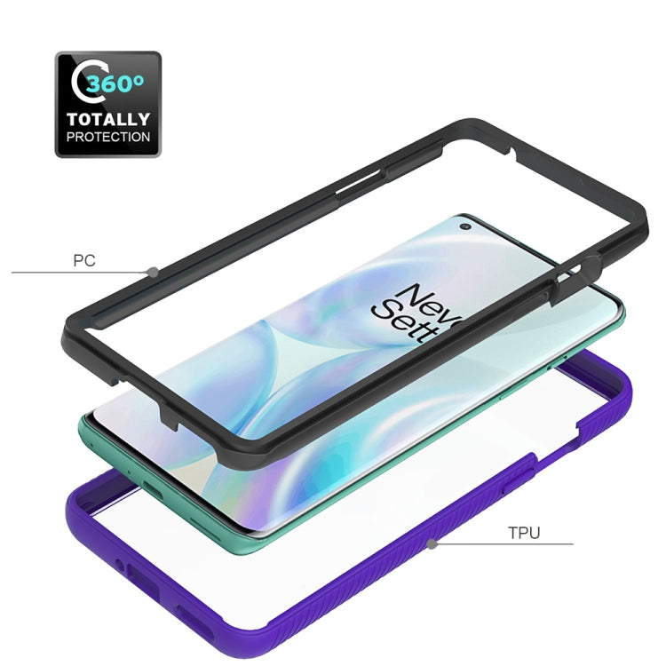 For OnePlus 8 Starry Sky Solid Color Series Shockproof PC + TPU Protective Case