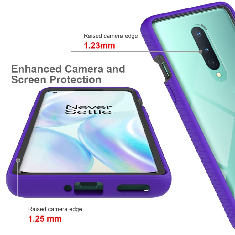 For OnePlus 8 Starry Sky Solid Color Series Shockproof PC + TPU Protective Case