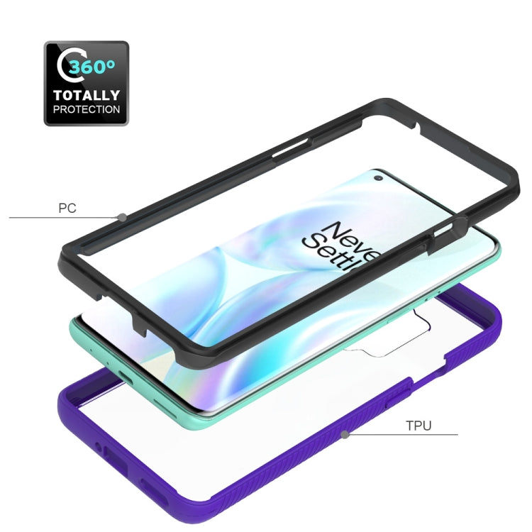 For OnePlus 8 Pro Starry Sky Solid Color Series Shockproof PC + TPU Protective Case