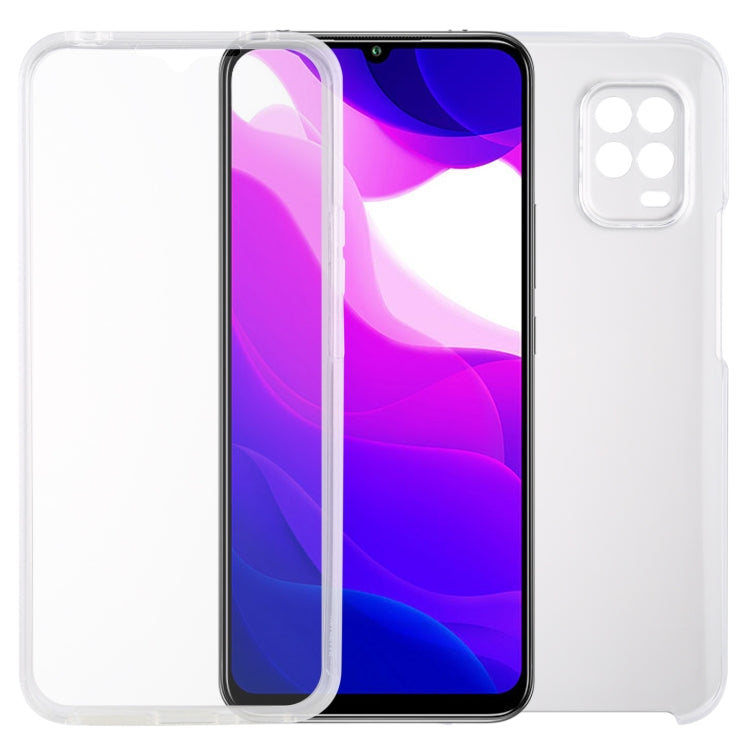 For Xiaomi Mi 10 Lite PC+TPU Ultra-Thin Double-Sided All-Inclusive Transparent Case