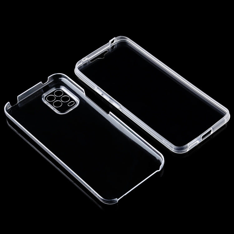 For Xiaomi Mi 10 Lite PC+TPU Ultra-Thin Double-Sided All-Inclusive Transparent Case