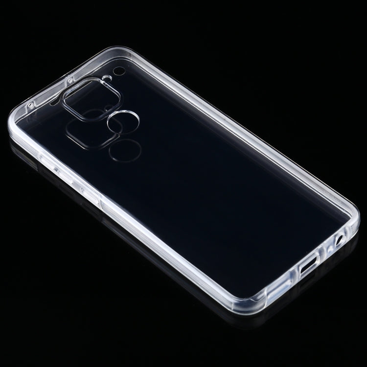 For Xiaomi Redmi Note 9 PC+TPU Ultra-Thin Double-Sided All-Inclusive Transparent Case