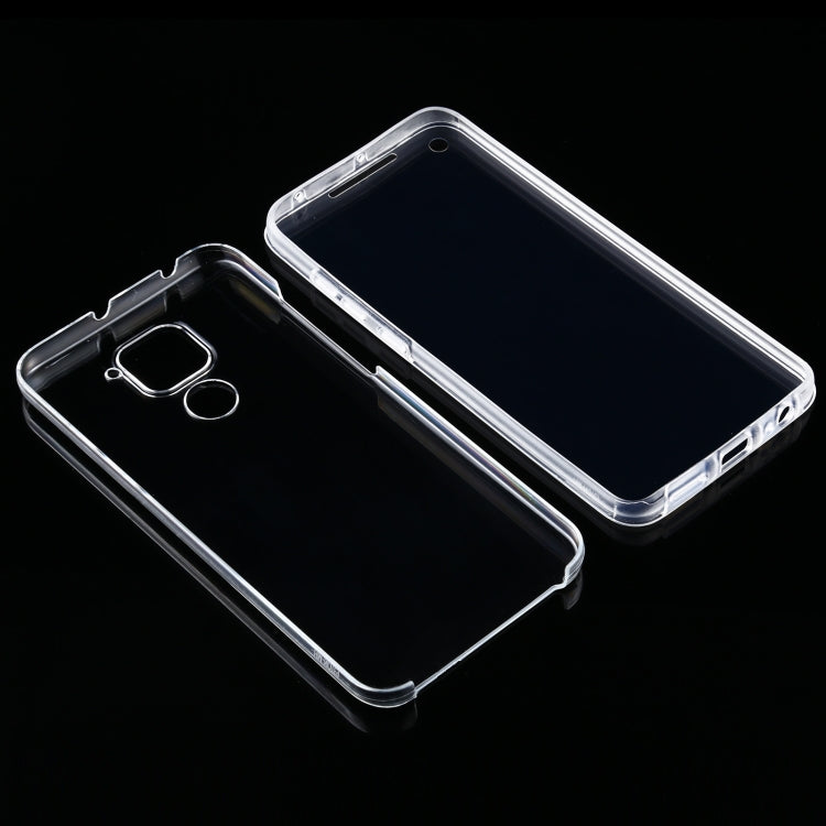 For Xiaomi Redmi Note 9 PC+TPU Ultra-Thin Double-Sided All-Inclusive Transparent Case