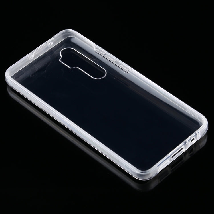 For Xiaomi Mi Note 10 Lite PC+TPU Ultra-Thin Double-Sided All-Inclusive Transparent Case