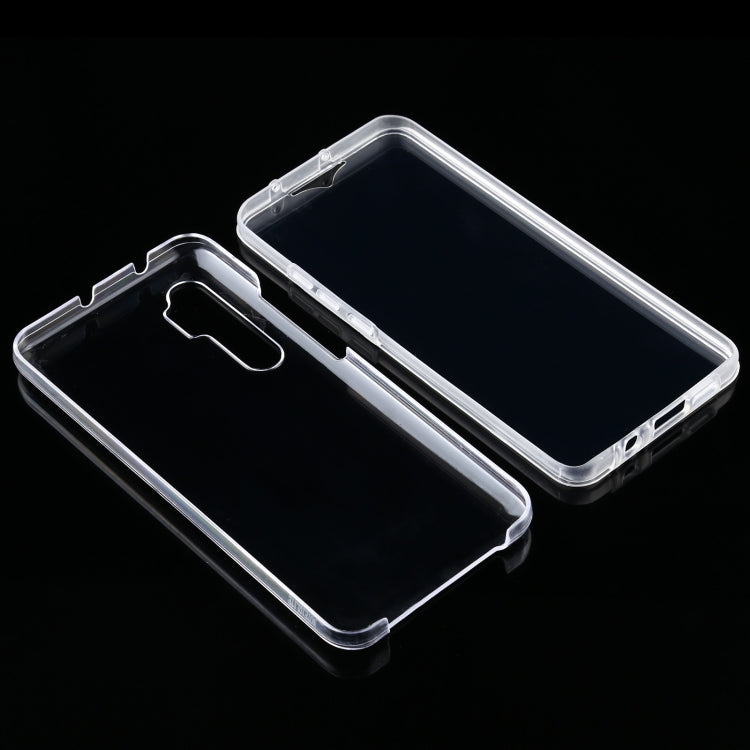 For Xiaomi Mi Note 10 Lite PC+TPU Ultra-Thin Double-Sided All-Inclusive Transparent Case