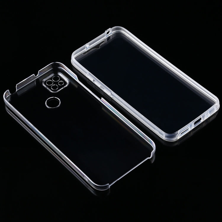 For Xiaomi Redmi 9C PC+TPU Ultra-Thin Double-Sided All-Inclusive Transparent Case