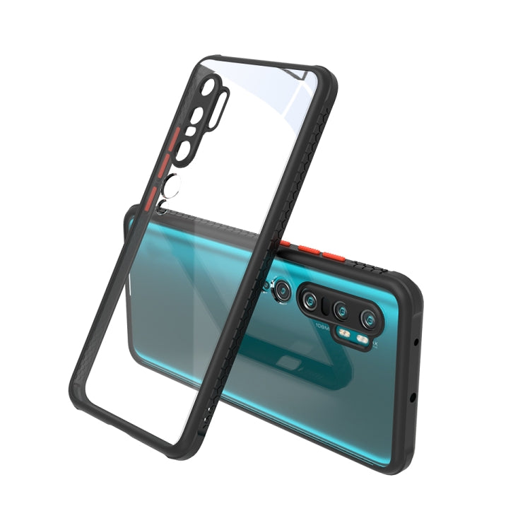 For Xiaomi Mi CC9 Pro Tire Side Texture Contrast Button Shockproof PC + TPU Phone Protective Case