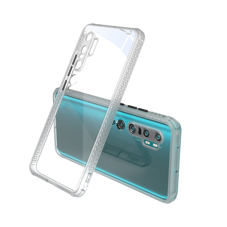 For Xiaomi Mi CC9 Pro Tire Side Texture Contrast Button Shockproof PC + TPU Phone Protective Case