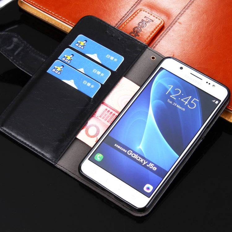 For OnePlus 5T Geometric Stitching Horizontal Flip TPU + PU Leather Case with Holder & Card Slots & Wallet