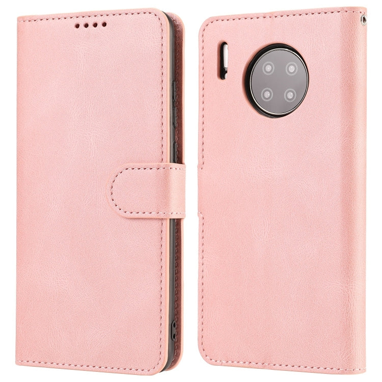 For Huawei Mate 30 Fantasy Classic Skin-feel Calfskin Texture Magnetic Buckle Horizontal Flip PU Leather Case with Holder & Card Slot & Wallet