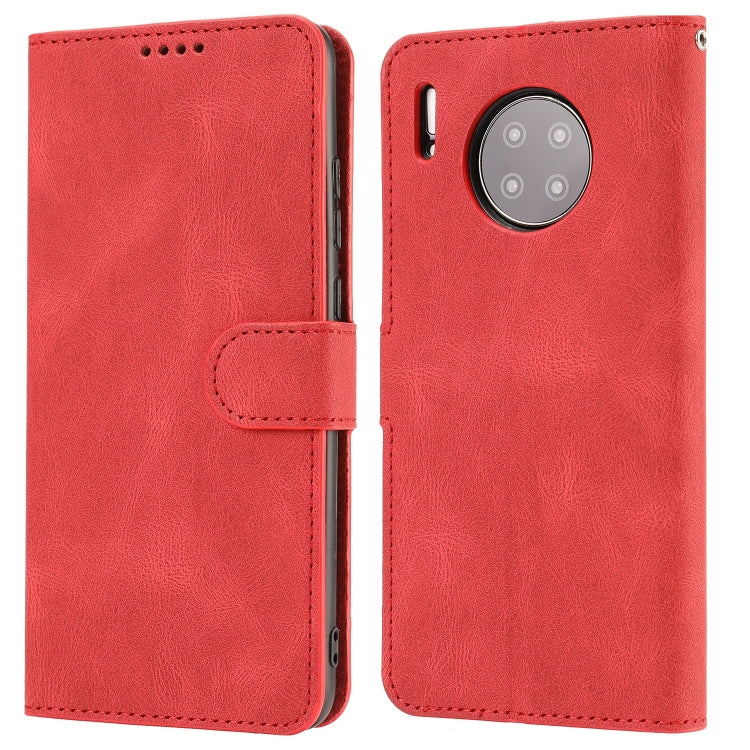 For Huawei Mate 30 Fantasy Classic Skin-feel Calfskin Texture Magnetic Buckle Horizontal Flip PU Leather Case with Holder & Card Slot & Wallet