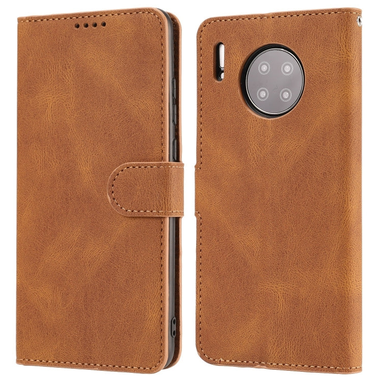 For Huawei Mate 30 Fantasy Classic Skin-feel Calfskin Texture Magnetic Buckle Horizontal Flip PU Leather Case with Holder & Card Slot & Wallet