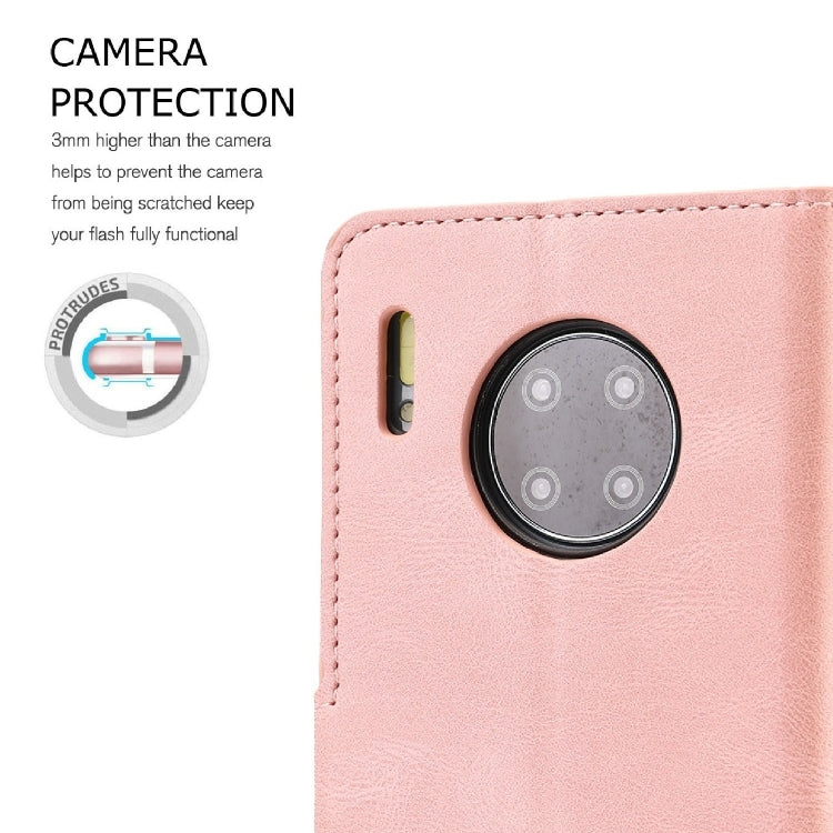 For Huawei Mate 30 Pro Fantasy Classic Skin-feel Calfskin Texture Magnetic Buckle Horizontal Flip PU Leather Case with Holder & Card Slot & Wallet