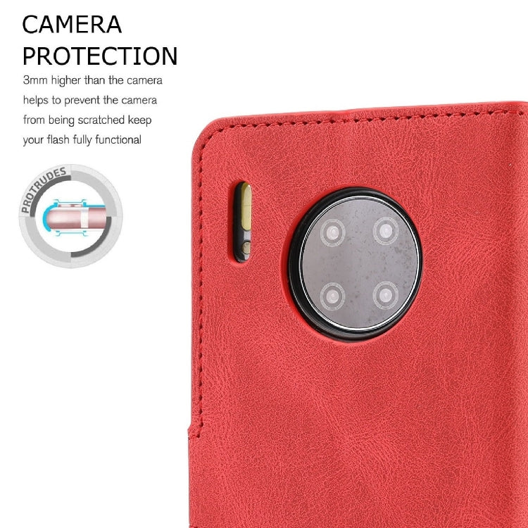 For Huawei Mate 30 Pro Fantasy Classic Skin-feel Calfskin Texture Magnetic Buckle Horizontal Flip PU Leather Case with Holder & Card Slot & Wallet