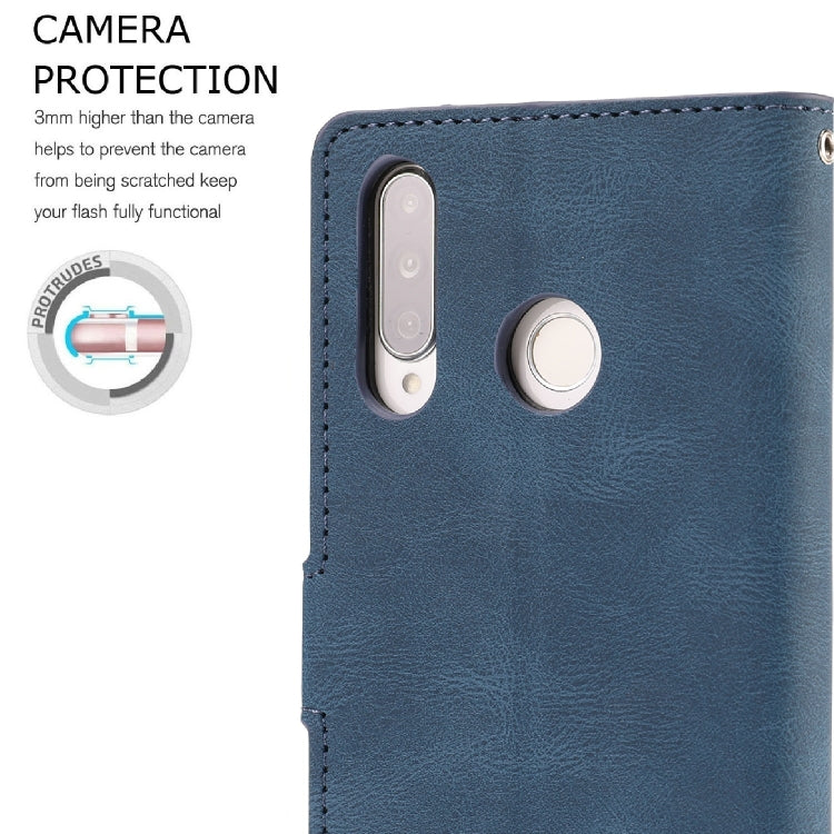 For Huawei P30 Lite / nova 4e Fantasy Classic Skin-feel Calfskin Texture Magnetic Buckle Horizontal Flip PU Leather Case with Holder & Card Slot & Wallet
