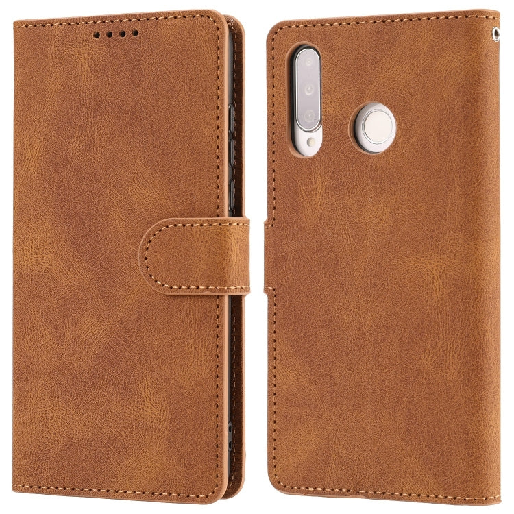 For Huawei P30 Lite / nova 4e Fantasy Classic Skin-feel Calfskin Texture Magnetic Buckle Horizontal Flip PU Leather Case with Holder & Card Slot & Wallet