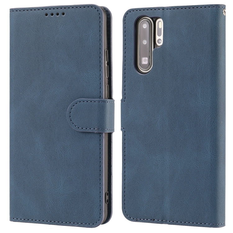 For Huawei P30 Pro Fantasy Classic Skin-feel Calfskin Texture Magnetic Buckle Horizontal Flip PU Leather Case with Holder & Card Slot & Wallet