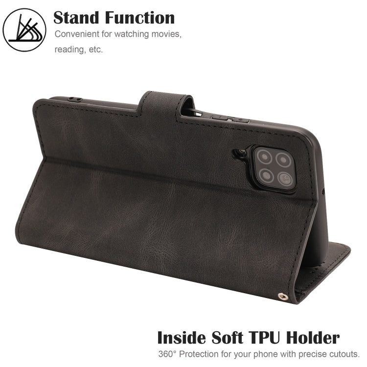 For Huawei P40 Lite / nova 6 SE Fantasy Classic Skin-feel Calfskin Texture Magnetic Buckle Horizontal Flip PU Leather Case with Holder & Card Slot & Wallet