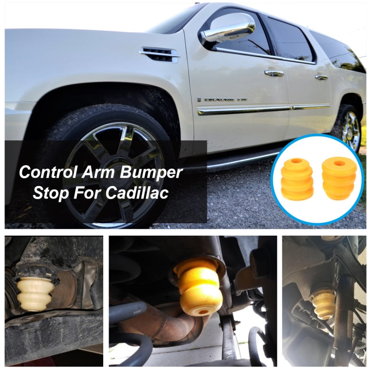 2 PCS Car Polyurethane Front Shock Absorber 15153958 for Cadillac / Chevrolet