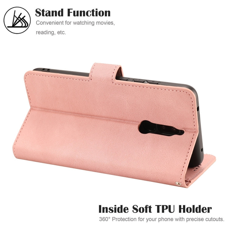 For Xiaomi Redmi 8 Fantasy Classic Skin-feel Calfskin Texture Magnetic Buckle Horizontal Flip PU Leather Case with Holder & Card Slot & Wallet