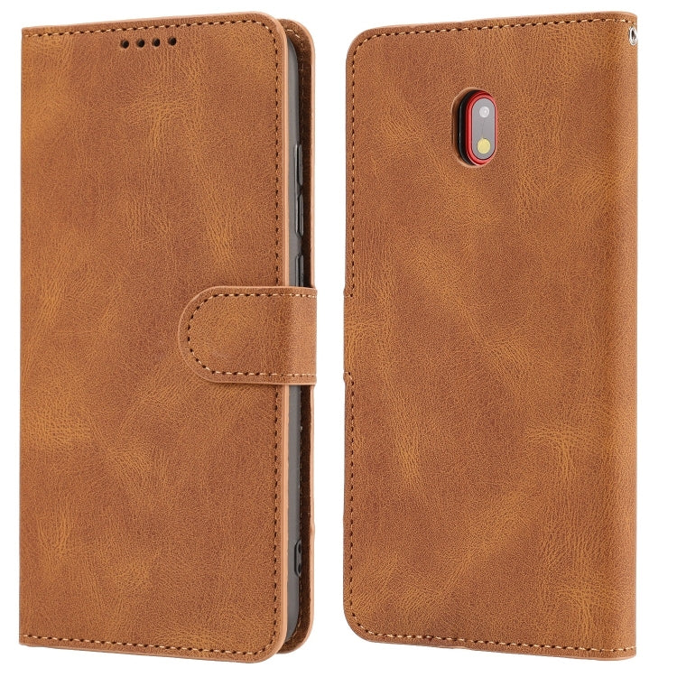 For Xiaomi Redmi 8A Fantasy Classic Skin-feel Calfskin Texture Magnetic Buckle Horizontal Flip PU Leather Case with Holder & Card Slot & Wallet