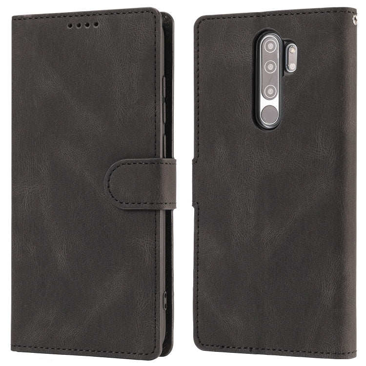 For Xiaomi Redmi Note 8 Pro Fantasy Classic Skin-feel Calfskin Texture Magnetic Buckle Horizontal Flip PU Leather Case with Holder & Card Slot & Wallet