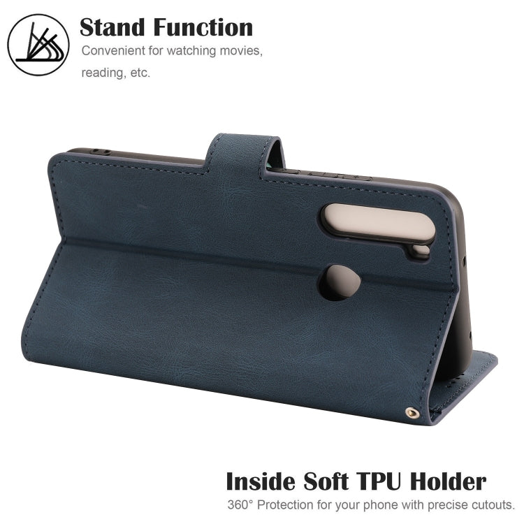 For Xiaomi Redmi Note 8T Fantasy Classic Skin-feel Calfskin Texture Magnetic Buckle Horizontal Flip PU Leather Case with Holder & Card Slot & Wallet