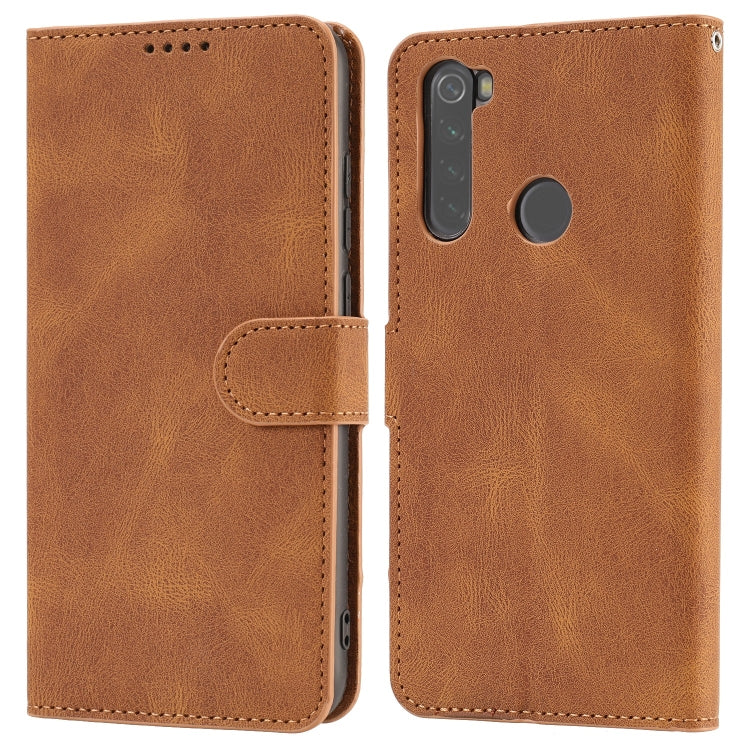 For Xiaomi Redmi Note 8T Fantasy Classic Skin-feel Calfskin Texture Magnetic Buckle Horizontal Flip PU Leather Case with Holder & Card Slot & Wallet