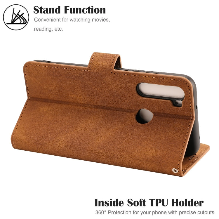 For Xiaomi Redmi Note 8T Fantasy Classic Skin-feel Calfskin Texture Magnetic Buckle Horizontal Flip PU Leather Case with Holder & Card Slot & Wallet